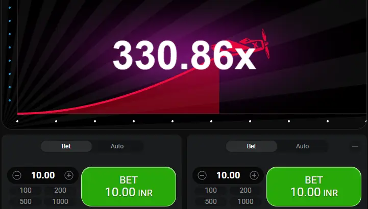 play aviator game in india
