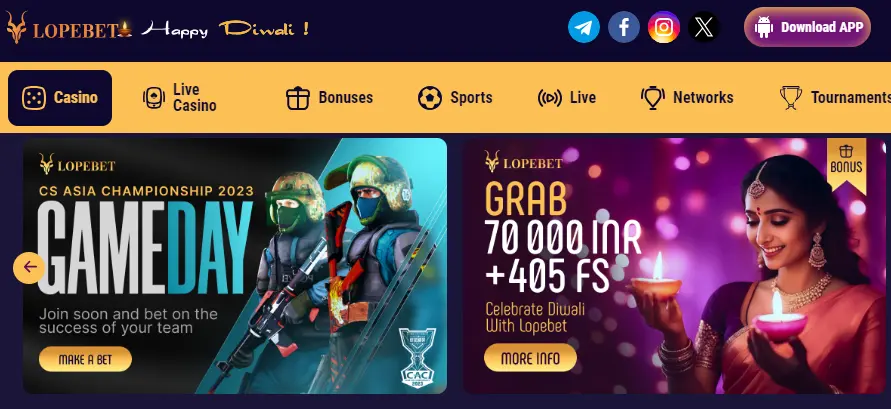 LopeBet registration